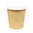 Gobelet en Carton Café Vending 110ml (4Oz) Kraft avec Couvercle Plat - Boîte Complète 3000 unités