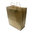 Kraft paper bag with twisted handle 32x41cm - Box 250 units