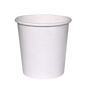 Vaso de Cartón Café 110ml (4Oz) Blanco