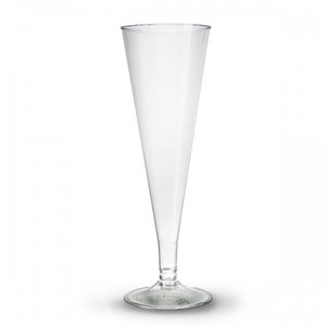 Transparent Conical Flute Cup 100ml - Pack 100 Units