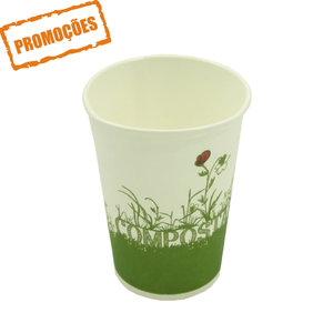 Gobelet en Carton - Green Cup - 100 % Biodégradable 330ml