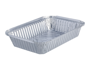 Emballage rectangulaire en aluminium 980 ml