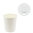 White Paper Cups 126ml (4Oz) w/ White Lid ToGo - Box of 2400 units