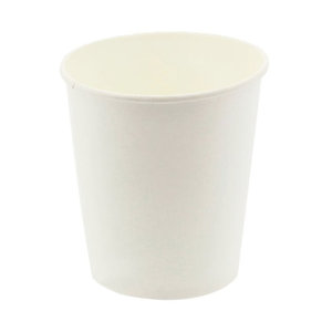 White Paper Cups 126ml (4Oz) - Box of  2400 units