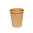 Paper Cup 100% Kraft (8Oz) 240ml w/ Lid Without White Hole - Box of 1000 units
