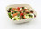 Pack square Bowl with slope w/cover 750ml BIO - full box 90 units