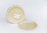 Prato BIO Branco Cana de açucar 22cm - Cx Completa 800 unidades