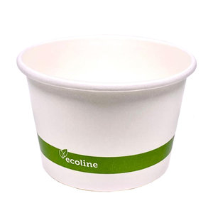 Paper Cup for White Ice Cream 240ml - Box of 1000 units