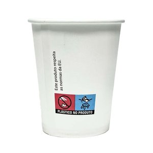 7oz White Cardboard Cup - EU Marking 7oz White Cardboard Cup - EU Marking