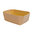 Cubeta de madera 205x100x70mm con papel vegetal - Caja Completa 220 unidades