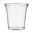 360ml RPET Plastic Cup with Closed Flat Lid - Box of 1250 Units
